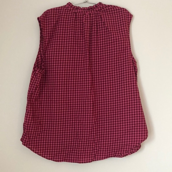 Women’s XL Old Navy Sleeveless Shirt Pink V Neck Spring/Summer - Picture 5 of 7